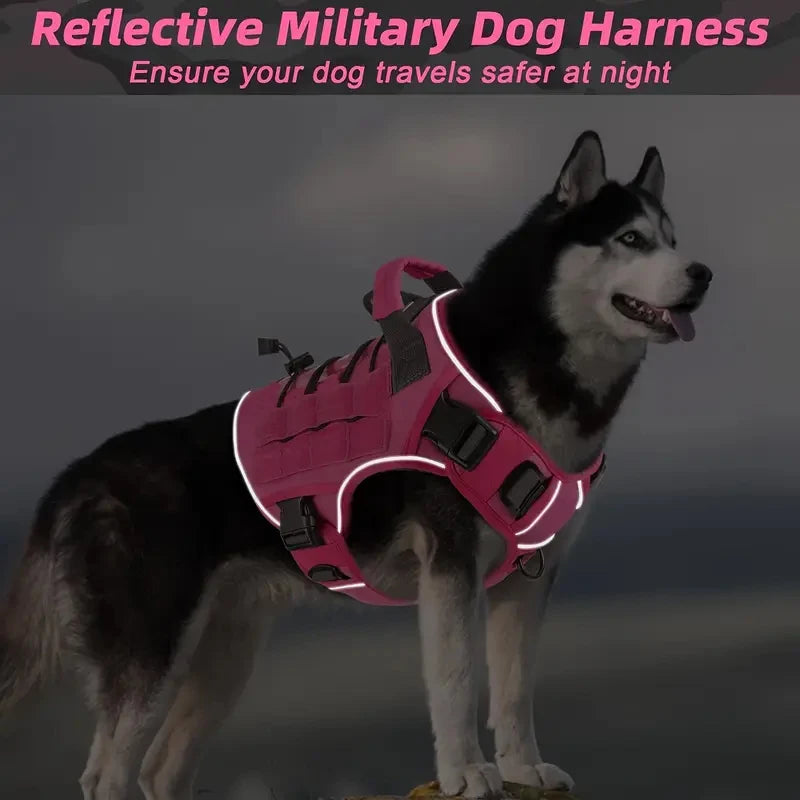 Adjustable No-Pull Tactical Harness