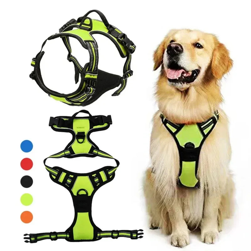 Adjustable, Reflective, Breathable Harness Vest