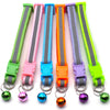 Reflective Breakaway Cat Collar Neck Ring Necklace Bell Pet Supplies Safety Elastic Adjustable Reflective Collar Pet Products