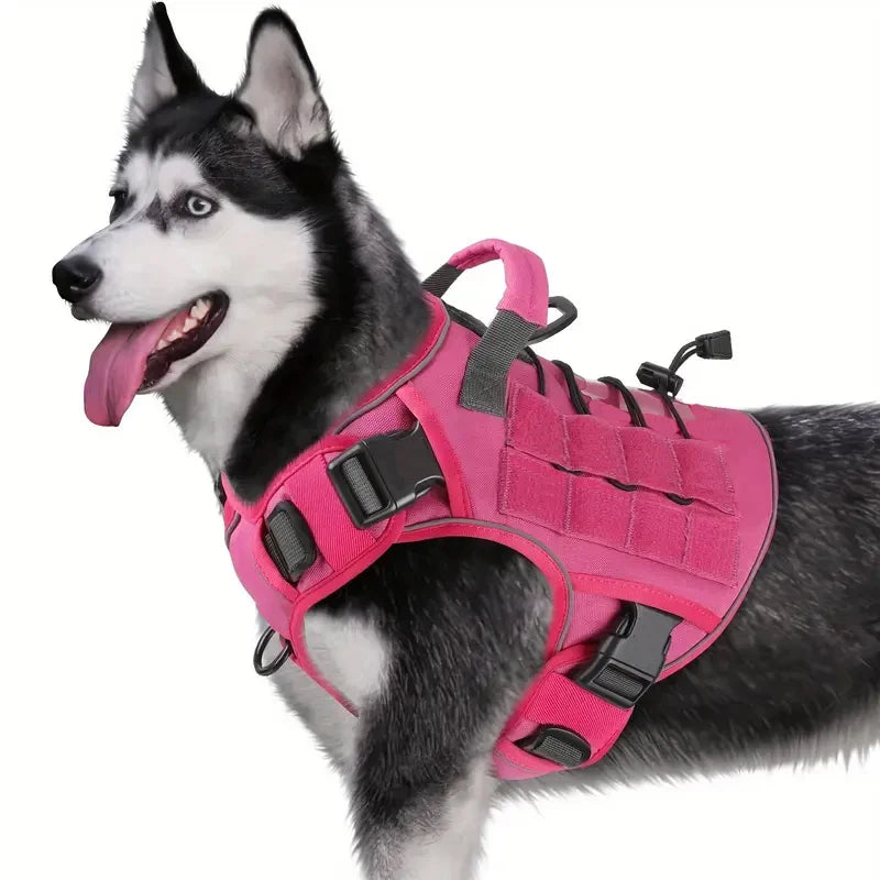 Adjustable No-Pull Tactical Harness