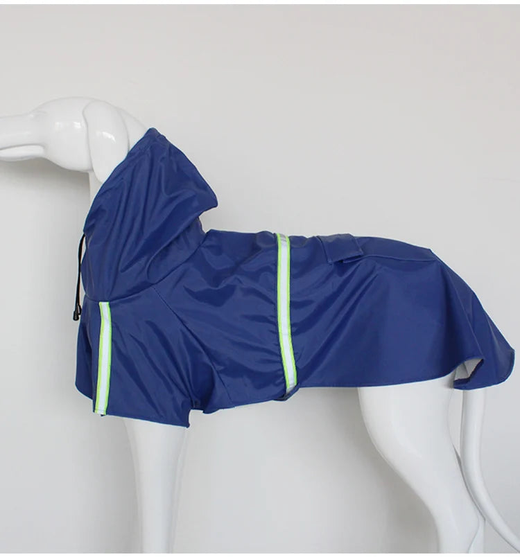 Large Dog Raincoat Corgi Cloak Style