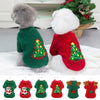 Christmas Dog Clothes Vest Pet Puppy Cat New Year Clothing Coat Cute Costume Soft Fleece Outfit Clothing Pug Chihuahua S-2XL