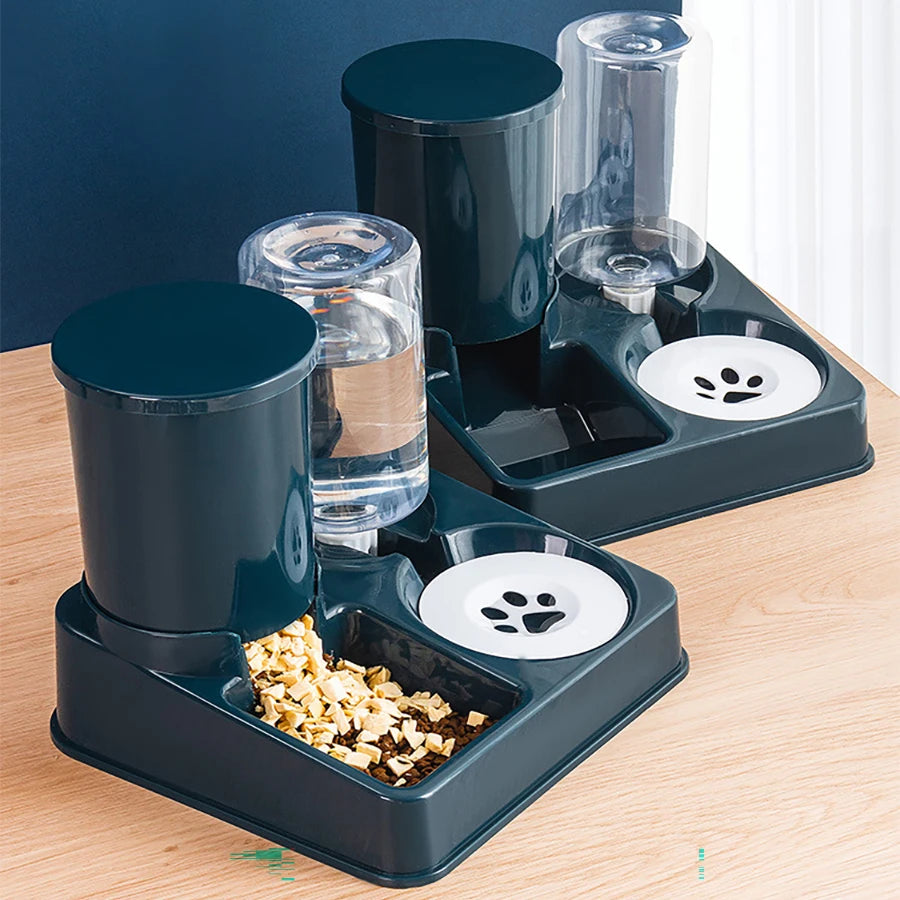 Automatic Feeder & Water Dispenser Set
