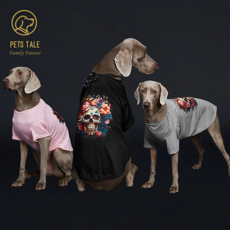 Skull Rose Short-Sleeve T-Shirt