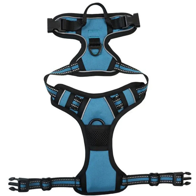 Adjustable, Reflective, Breathable Harness Vest