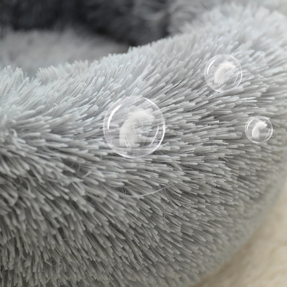 Pet Calming Donut Bed
