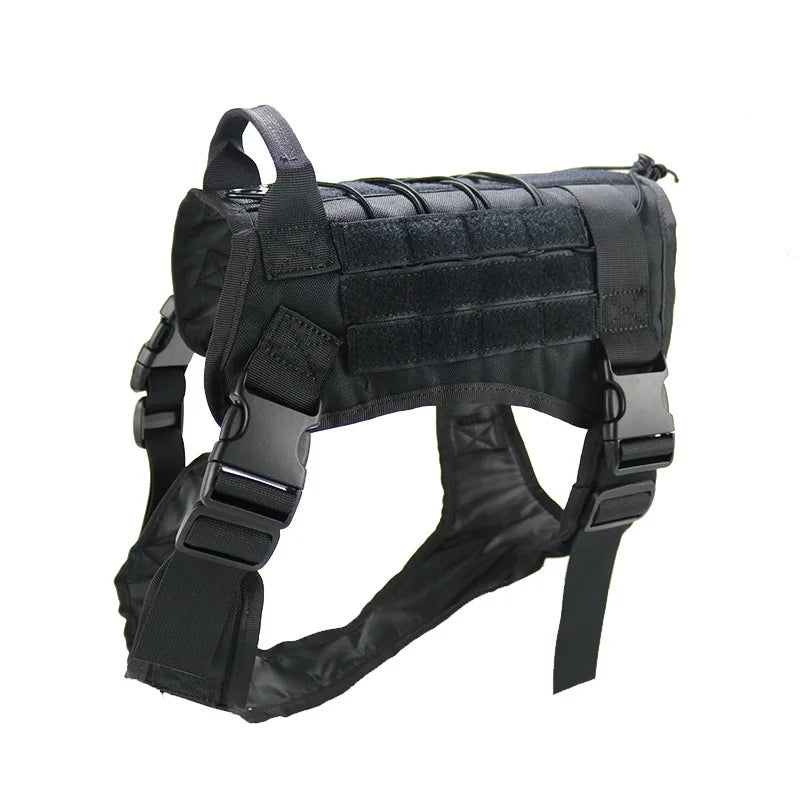 Tactical Dog Harness Military Training K9 Padded