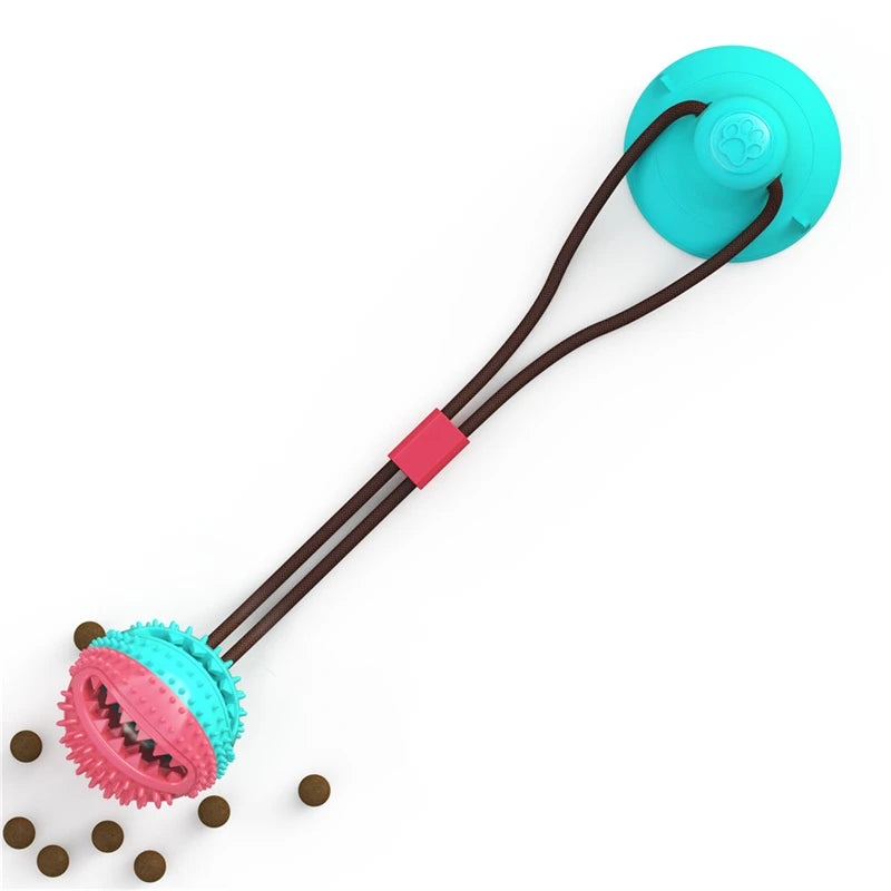 Dog Food Toy Silicon Suction Cup