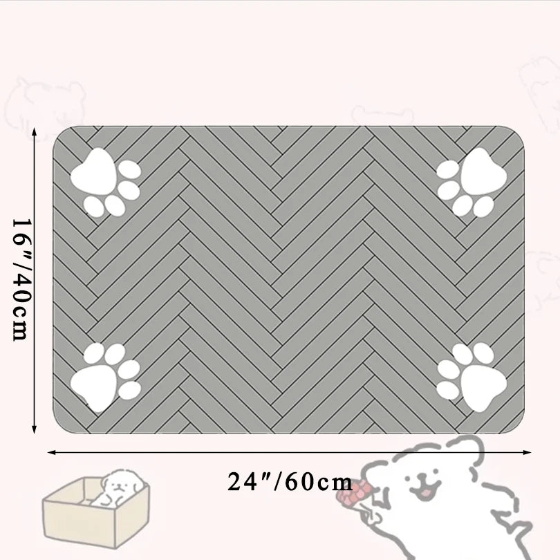 Pet Feeding Absorbent Mat