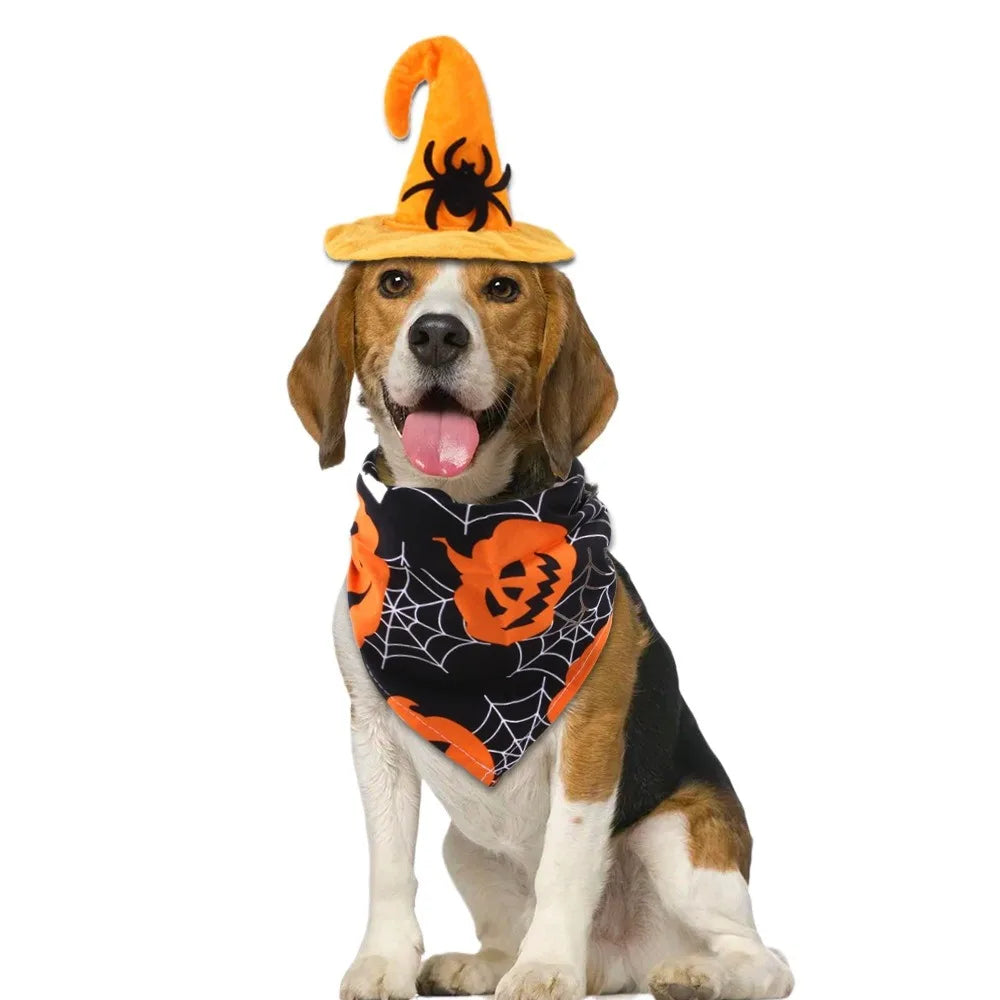 Halloween Hat Adjustable Pumpkin Headgear