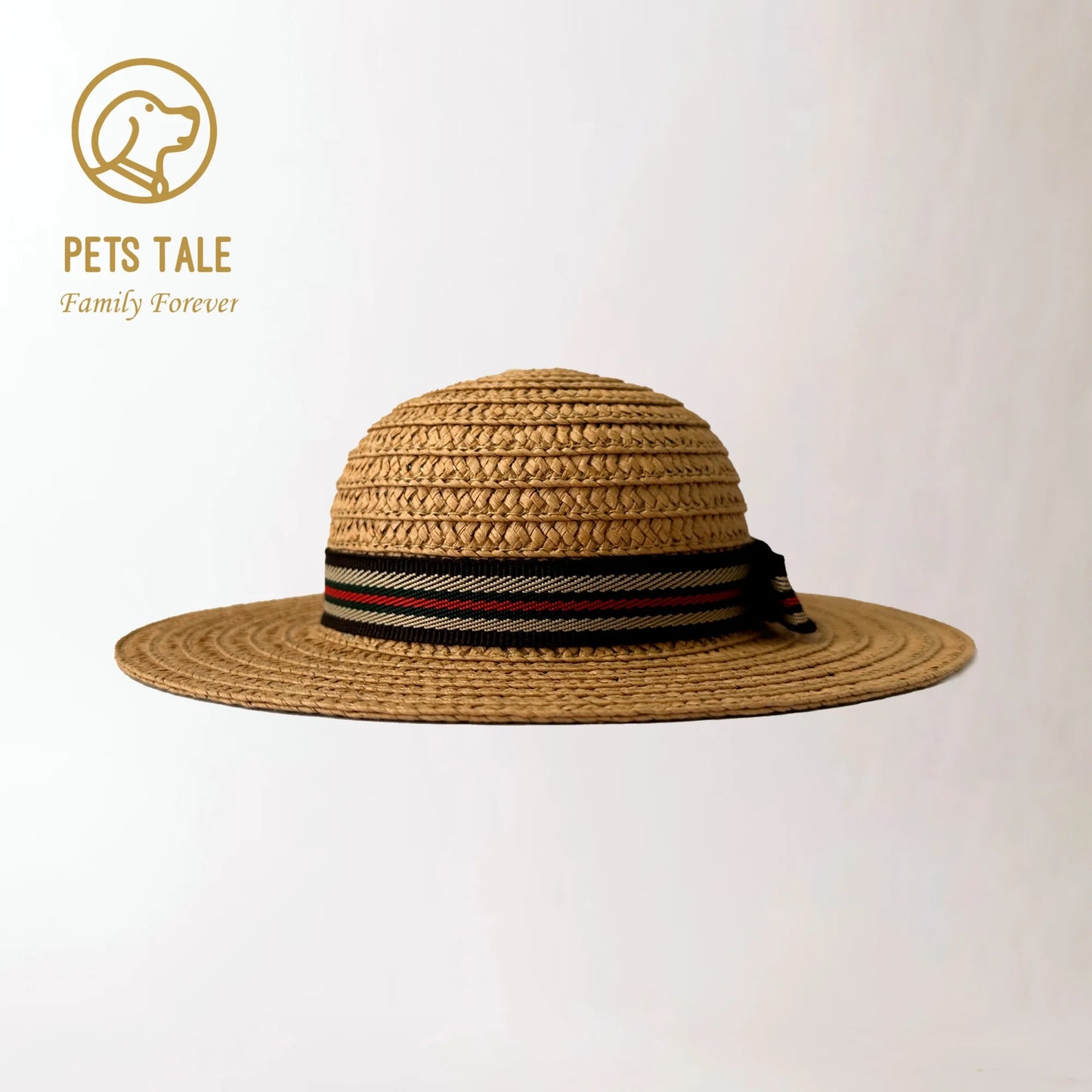 Premium Dog Straw Hat
