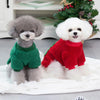 Christmas Dog Clothes Vest Pet Puppy Cat New Year Clothing Coat Cute Costume Soft Fleece Outfit Clothing Pug Chihuahua S-2XL