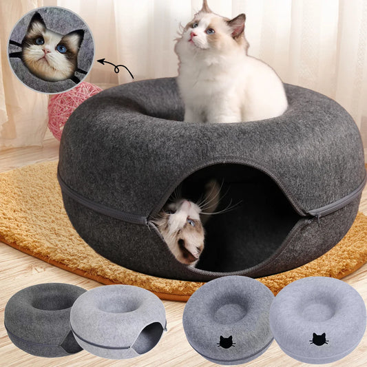 Felt Donut Bed House