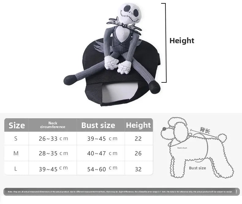 Halloween Cosplay Costume Scary Doll Horseback Riding