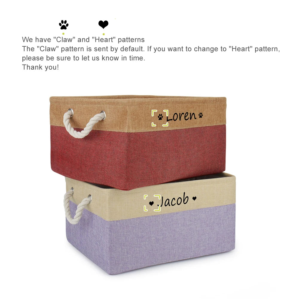 Pet Toy Basket