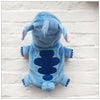 Autumn Winter Cartoon Pet Clothing Stitch
