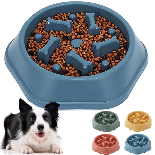 Anti-choking Slow Feeding Bowls