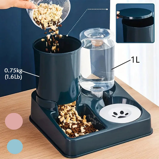 Automatic Feeder & Water Dispenser Set