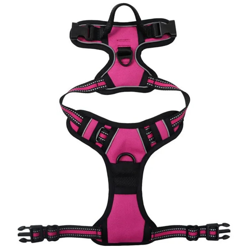Adjustable, Reflective, Breathable Harness Vest