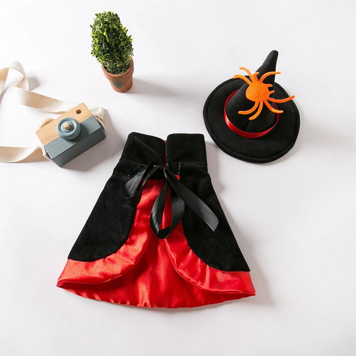 Halloween Costume With Witch Hat