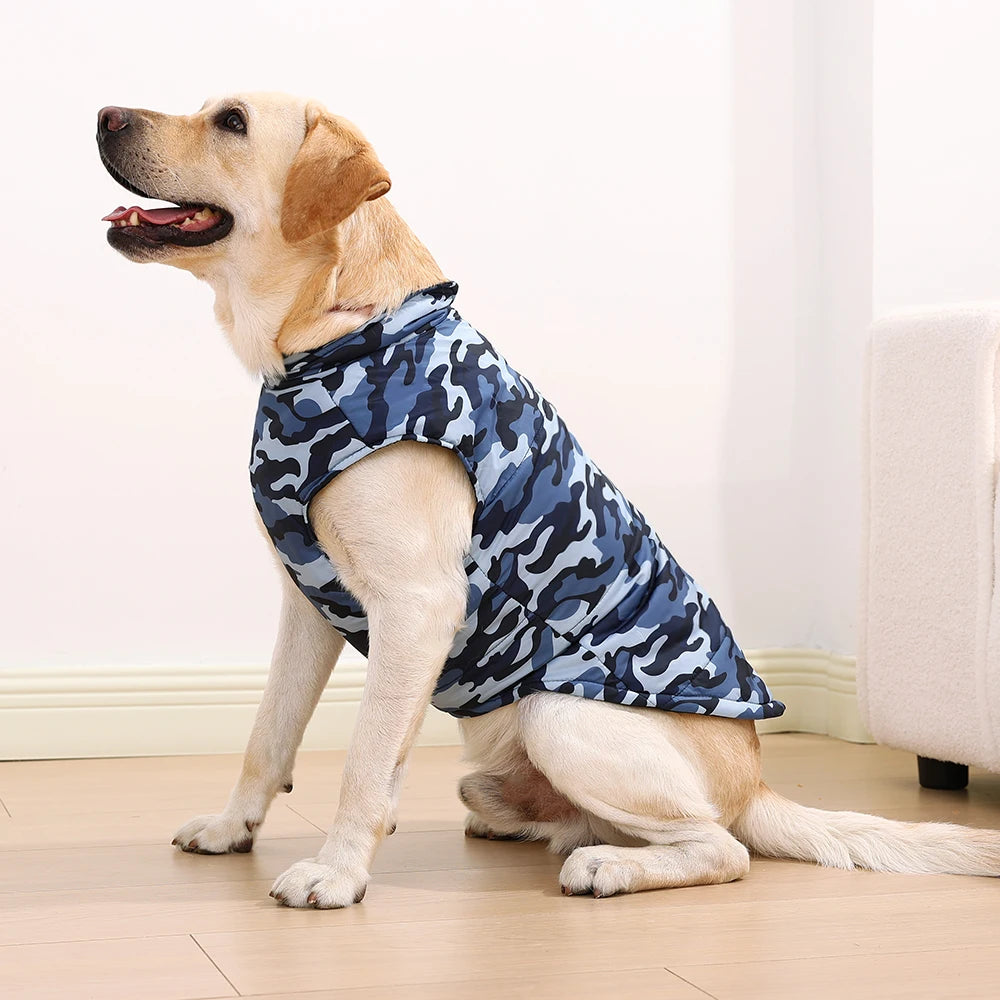Waterproof Camouflage Coat Large Dogs