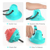 Dog Food Toy Silicon Suction Cup