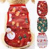 Christmas Dog Clothes Cotton Pet Clothing Hoodies For Small Dogs Cats Vest Shirt Puppy Dog Costume Chihuahua Yorkies Outfit