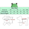 Frog Shaped Pet Puppy Coat Apparel Outfit Fleece Clothes Dog Cat Hoodie Fancy Costume Christmas Cosplay Sweater Dog Hoodies