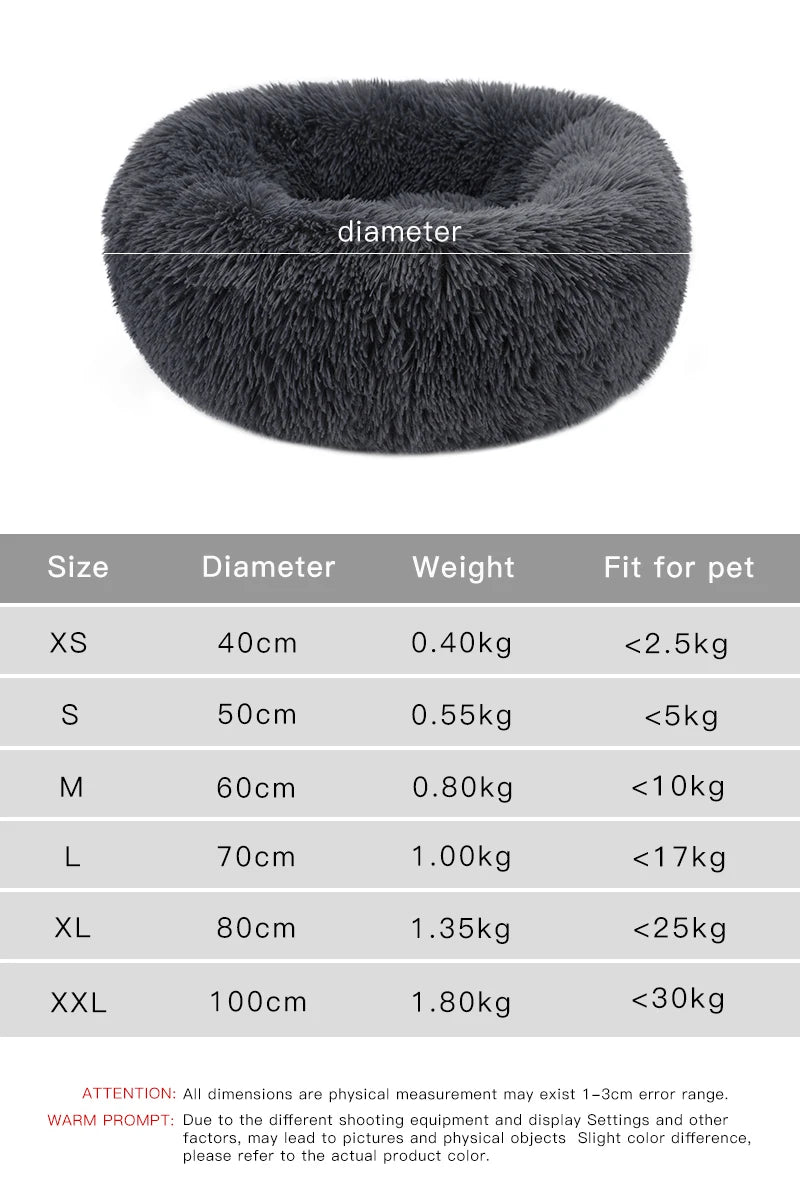 Large Round Donut Bed