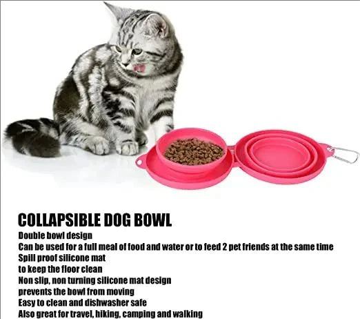 Folding Silicone Pet Bowls