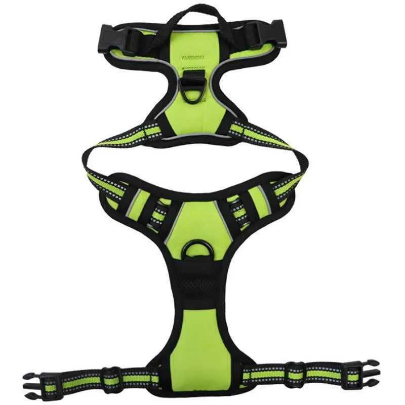 Adjustable, Reflective, Breathable Harness Vest