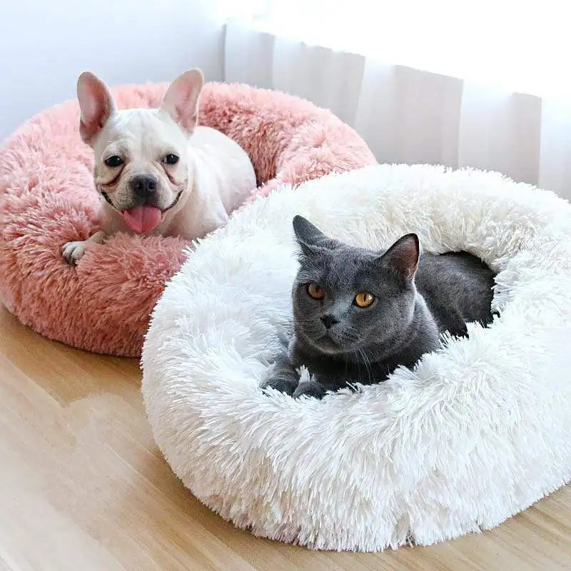 Pet Calming Donut Bed