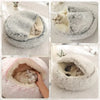 Pets Sleeping Enclosed Round Cushion
