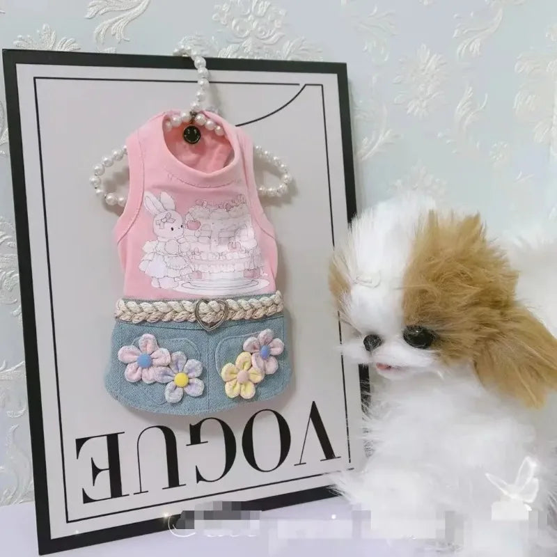 Flower Dog Dresses