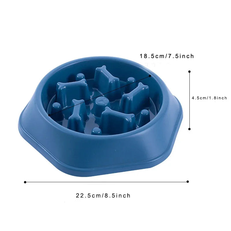 Anti-choking Slow Feeding Bowls