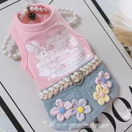 Flower Dog Dresses