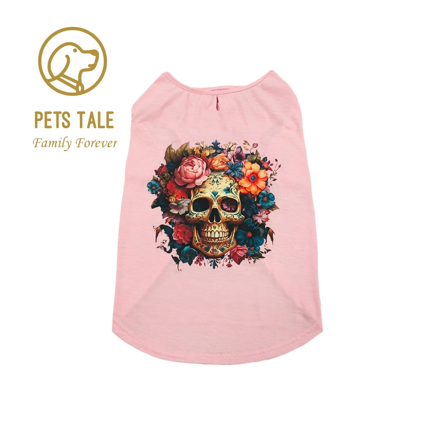 Skull Rose Short-Sleeve T-Shirt