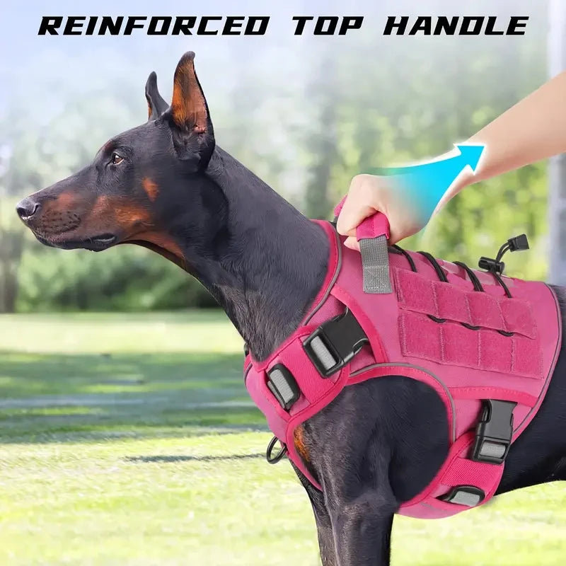 Adjustable No-Pull Tactical Harness