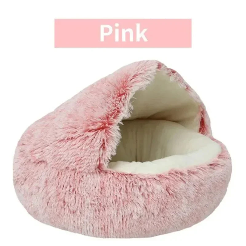 Pets Sleeping Enclosed Round Cushion