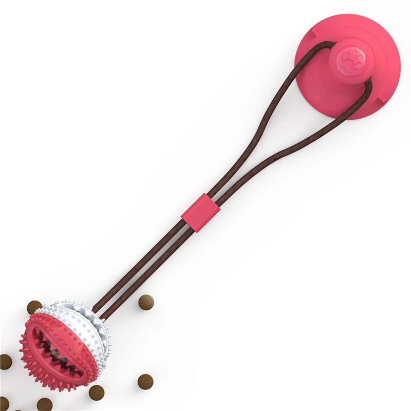 Dog Food Toy Silicon Suction Cup