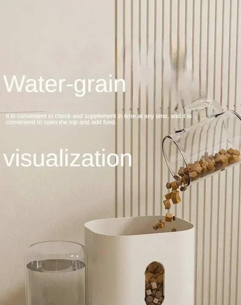 Automatic Feeder Bowl & Water Fountain