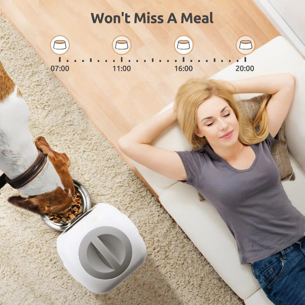 3.5L Automatic WiFi Smart Pet Feeder