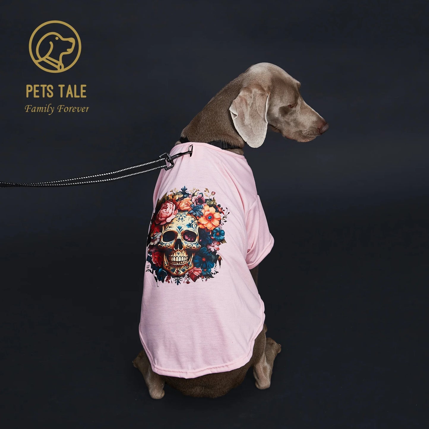 Skull Rose Short-Sleeve T-Shirt