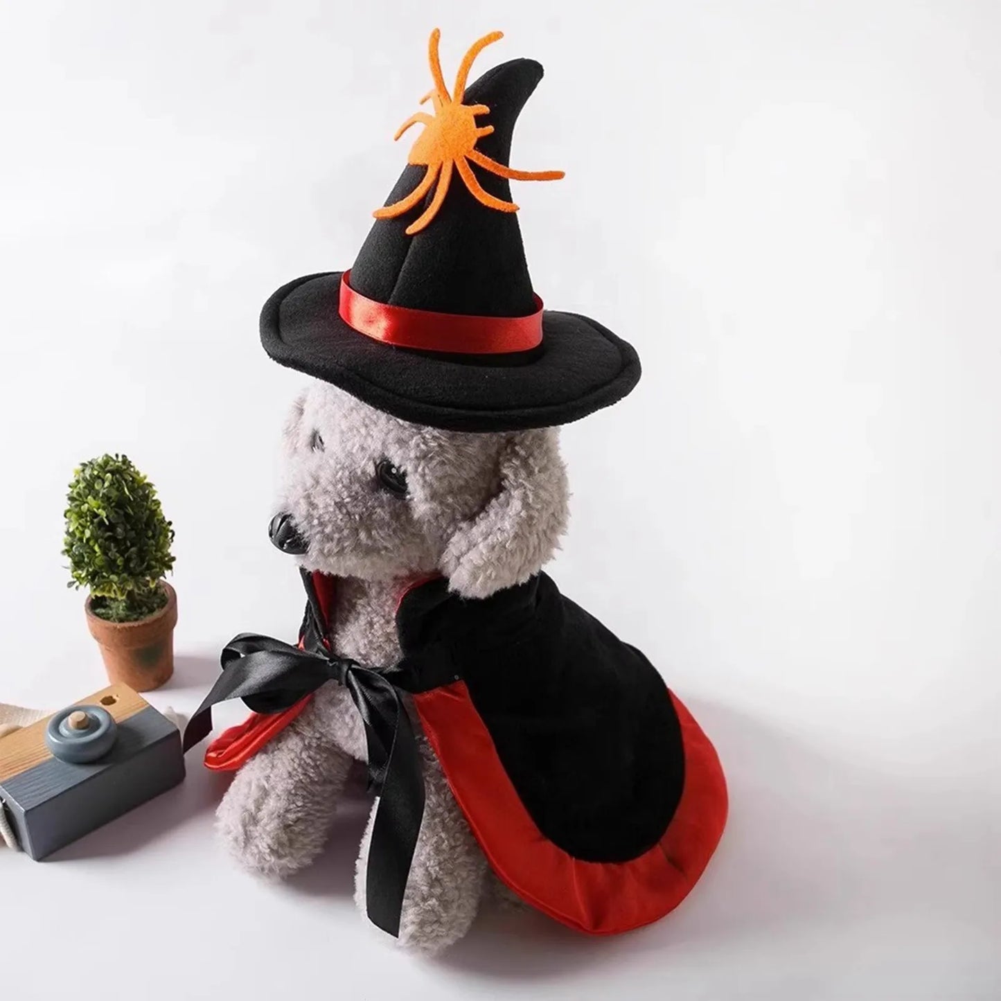 Halloween Costume With Witch Hat