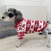 Christmas Dog Hoodies Winter Dog Clothes Xmas Pet Coat Pet Velvet Clothing Schnauzer Poodle Pullovers Hoodies mascotas Clothes