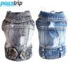 Thin pet dog coat Cool Dog Jeans Jacket for small medium dogs fashion Puppy Clothes Dog accessories