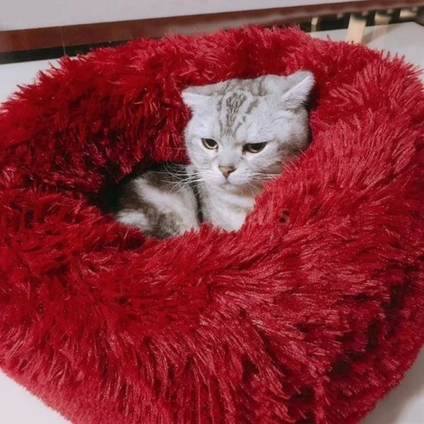 Pet Calming Donut Bed