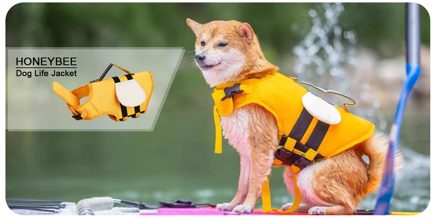 Reflective, Adjustable, Flotation Life Jacket