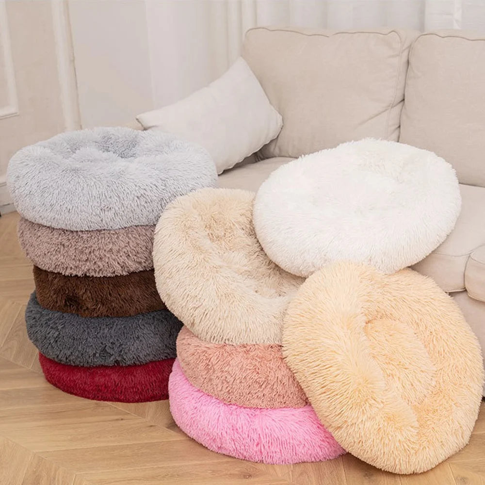 Pet Calming Donut Bed