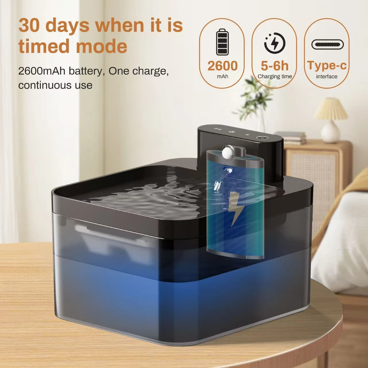 Wireless Water Fountain